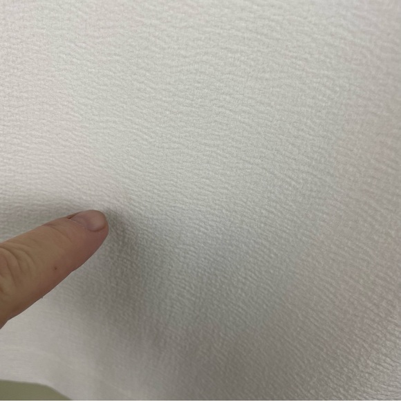 Ann Taylor Petite Black & White Sleeveless Peplum Dress Surplice Top Size 2 P - Picture 17 of 17